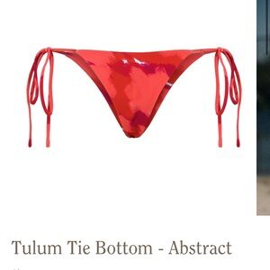Sienna swim tulum tie bottoms bikini